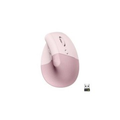 Logitech Lift Vertical Ergonomic Mouse - Wireless Optical in Pink | Ultimate Comfort & Precision